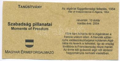 Libéria 2004. 10$ "Szabadság pillanatai - Zapata forradalma Mexikóban 1914" multicolor + 1...
