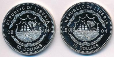 Libéria 2004. 10$ "Szabadság pillanatai - Kutuzov marsall megállítja Napóleon seregeit 1812&quo...