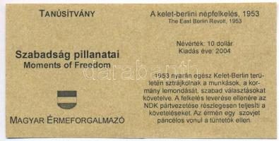 Libéria 2004. 10$ "Szabadság pillanatai - A Makkabeusok felkelése i. e. 167" multicolor + ...