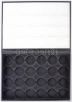 Éremtartó tálca " Republic of Liberia - Moments of Freedom" érmék tárolására 24 db férőhellyel, használt állapotban