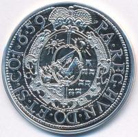 DN "Magyar tallérok utánveretben - Barcsay Ákos tallérja 1659 " Ag emlékérem tanúsítvánnya...