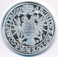 DN "Magyar tallérok utánveretben - III. Ferdinánd tallérja 1637" Ag emlékérem tanúsítvánny...