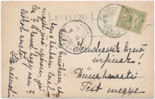 1906 Kökényesd, Porumbesti; kastély előtt / castle, photo