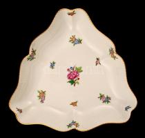 Herendi Eton mintás tál, kézzel festett, jelzett, hibátlan,  26×24 cm