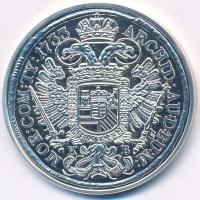 DN "Magyar tallérok utánveretben - III. Károly tallérja 1733" Ag emlékérem tanúsítvánnyal ...