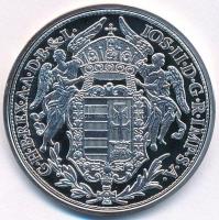 DN "Magyar tallérok utánveretben - II. József tallérja 1782" Ag emlékérem, tanúsítvánnyal ...