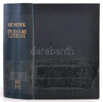 Irodalmi lexikon. Szerk.: Benedek Marcell. Bp., 1927, Győző Andor. Vászonkötésben, a 705-738. között...