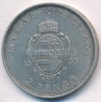 1935. 2P Ag "Pázmány" T:1-,2
Adamo P7