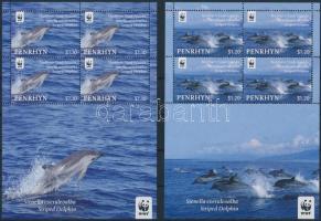 WWF Dolphin mini sheet set WWF: Delfin kisívsor