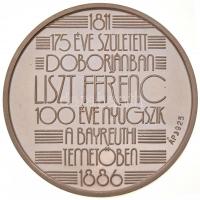 Fülöp Zoltán (1951-) 1986. "175 éve született Doborjánban Liszt Ferenc - 100 éve nyugszik a bay...