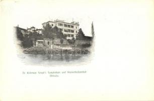 Abbazia, Dr. Koloman Szegős Sanatorium und Wasserheilanstalt