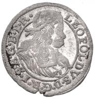 Német Államok / Szilézia 1671SHS 1kr Ag "I. Lipót" (0,75g) T:2,2- kis ph. German States / Silesia 1671SHS 1 Kreuzer Ag "Leopold I" (0,75g) C:XF,VF small edge error