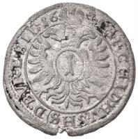 Német Államok / Szilézia 1671SHS 1kr Ag "I. Lipót" (0,75g) T:2,2- kis ph.
German States /...