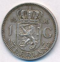 Hollandia 1956. 1G Ag "Julianna" T:2 patina
Netherlands 1956. 1 Gulden Ag "Juliana&q...