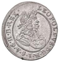 Német Államok / Szilézia 1699MMW 1kr Ag "I. Lipót" (0,95g) T:1-,2 German States / Silesia 1699MMW 1 Kreuzer Ag "Leopold I" (0,95g) C:AU,XF