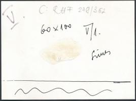 Ikarus-gyár, fotó, hátulján feliratozva, 9×12 cm