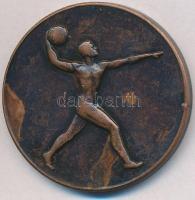 1946. "MÁVAG - Az acélhang vándordíj küzdelmeiért" Br emlékérem (40mm) T:2,2- ph