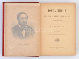 Tompa Mihály összes költeményei I-IV. kötet. Sajtó alá rend. Lévay József. Rendezték barátai Arany J...