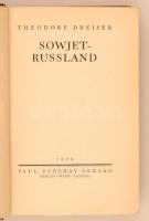 Theodore Dreissler: Sowjetrussland. Berlin, Wien, Leipzig, 1929, Paul Zsolnay Verlag. Kiadói aranyoz...