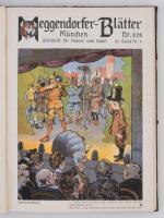 1906 Meggendorfer Blätter, Zeitschrift für Humor und Kunst, 67. köt. München  Eßlingen, Schreiber. T...