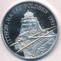 Bognár György (1944-) 1993. "Vitéz Nagybányai Horthy Miklós / Itthon hazai földben" Ag eml...