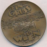 Ausztria DN "Robert Stolz" Br emlékérem (69,87g/54mm) T:1-
Austria ND "Robert Stolz&...