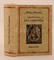 Pápai Páriz Ferenc: Pax Corporis. Magyar Hírmondó. Budapest, 1984, Magvető Könyvkiadó. Kiadói kartonált kötés, jó állapotban.