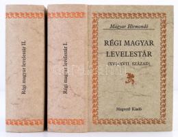 Régi magyar levelestár I-II. Szerk.: Hargittay Emil. Fordították többen. Budapest, 1981, Magvető. Kiadói kartonált papírkötés. Jó állapotban.