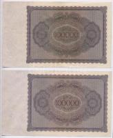 Németország / Weimari Köztársaság 1923. 100.000M (5x) T:II-III
Germany / Weimar Republic 1923. 100....