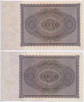 Németország / Weimari Köztársaság 1923. 100.000M (5x) T:II-III
Germany / Weimar Republic 1923. 100....