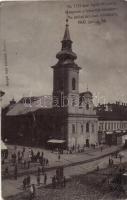 1902 Arad, Minorita templom a lebontás havában, fényképezte Weisz Hugó, kiadja Kerpel Izsó / church, photo (EB)