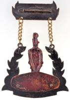 Franciaország 1978. "Strasbourg-i Túranap 1978 - Polgárőrség Gárdistája" festett fém jelvé...