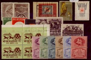 21db bélyegnapi levélzáró főleg régiek