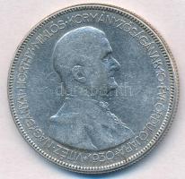 1930. 5P Ag "Horthy jobbra" T:2-,3 Adamo P8