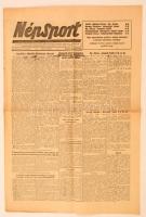 1951 a Népsport okt. 1-i lapszáma érdekes hírekkel