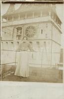 1908 Segesvár, Sighisoara; Óratorony / clock tower, photo