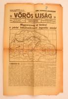 1919 a Vörös Újság jún. 20-i lapszáma, érdekes írásokkal