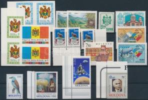 1991-1994 20 diff stamps with pairs, 1991-1994 20 db bélyeg, közte párok