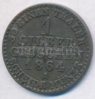 Német Államok / Poroszország 1864A 1g Ag "Vilmos" T:2
German States / Prussia 1864A 1 Sil...