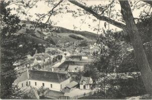 Stószfürdő, Kúpele Stós; Látkép, kiadja Wlaszlovits Gusztáv / general view (EK)