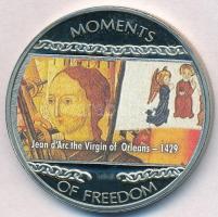 Libéria 2004. 10$ "Szabadság pillanatai - Jean d'Arc, az Orléans-i szűz 1429" multico...