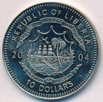 Libéria 2004. 10$ "Szabadság pillanatai - Trójai háború i. e. 1250" multicolor + 10$ &quot...