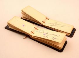 VÉDETT!  cca 1930 A tabáni Avar vendéglő emlékkönyve aláírásokkal. A legendás tabáni kiskocsma, mely...