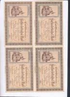 Németország / Weimari Köztársaság / Blaubeuren 1923. 500.000M (10x) T:II-,III
Germany / Weimar Repu...