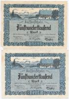 Németország / Weimari Köztársaság / Leutkirch 1923. 500.000M (10x) T:III
Germany / Weimar Republic ...