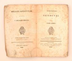 Euripidész válogatott színművei. Ford.: Szabó Károly. 1-2. köt. Pest, 1849, Kozma Vazul (Hellen köny...