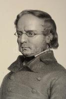 cca 1850 Vincenzo Gioberti (1801-1852) a Szardiniai miniszterek tanácsának elnöke nagyméretű kőnyoma...