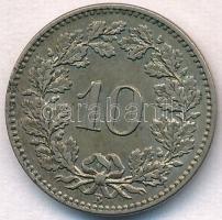 Svájc 1873B 10r Billon T:2 ph.
Switzerland 1873B 10 Rappen Billon C:XF edge error
Krause KM#6