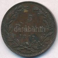 Románia 1867. 5b Cu "HEATON" T:2,2-
Romania 1867. 5 Bani Cu "HEATON" C:XF,VF
K...