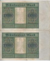 Németország / Weimari Köztársaság 1922. 10.000M (5x) T:III
Germany / Weimar Republic 1922. 10.000 M...